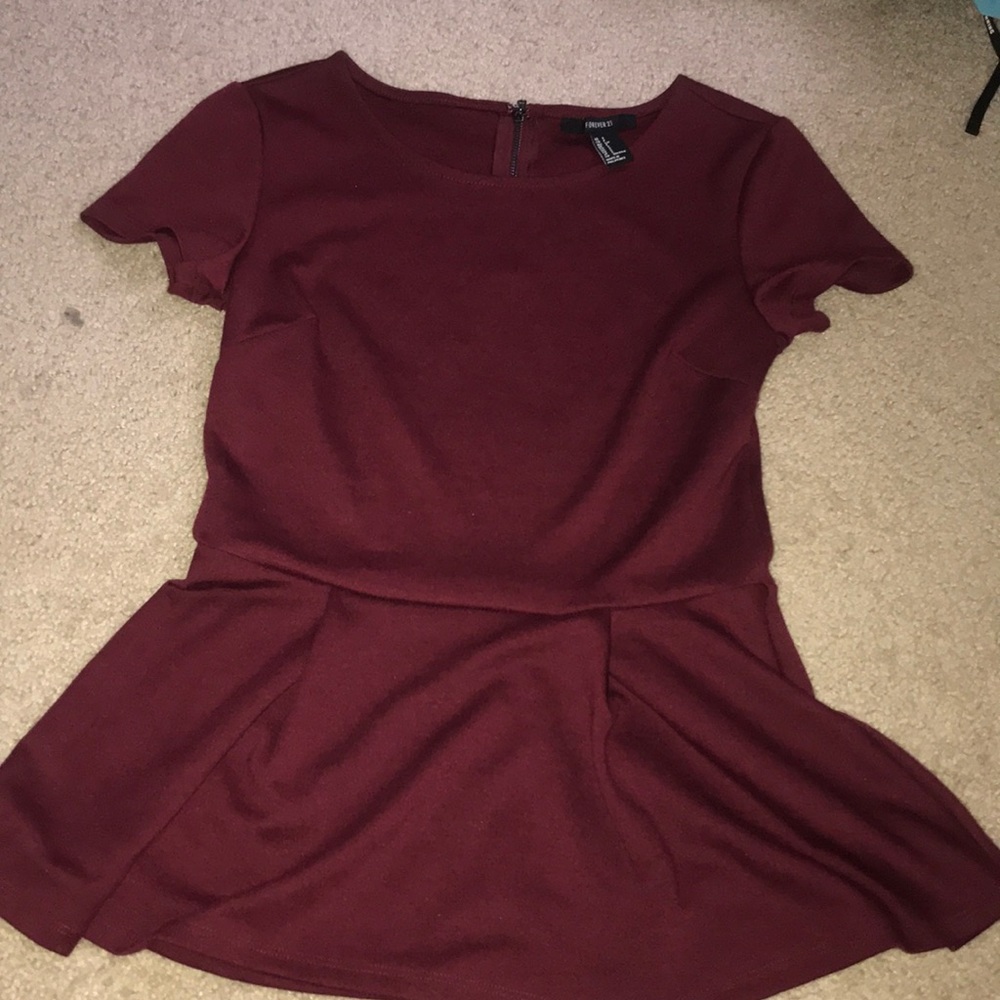 Peplum top